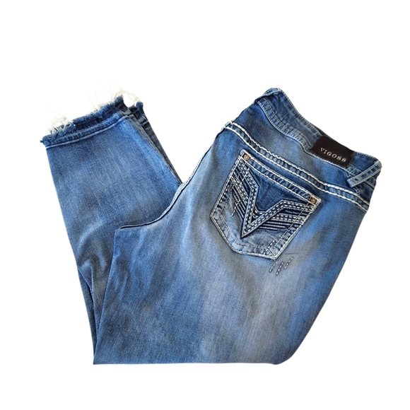 Vigoss Chelsea Skinny Distressed Jean - Picture 4 of 9